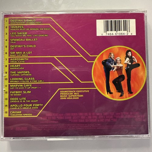 Charlie's Angels Par Bande Originale (CD, Oct-2000, Columbia ( USA)) - Photo 2 sur 2