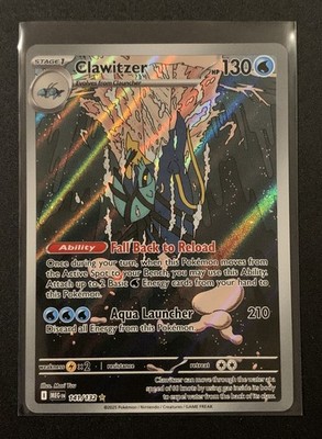 Clawitzer 141/132 - Illustration Rare - Mega Evolution Base Set - Pokemon TCG