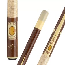 Meucci 97-28 Cameo Pool Cue Red Dot Shaft 5/16-18 Flat Face Vintage