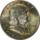 1954 S MS65+ Franklin Half Dollar PCGS 56219958