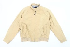 Giubbotto Bomber Uomo UK Taglia L Viyella Beige