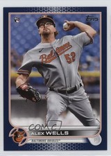 2022 Topps Series 1 Royal Blue Alex Wells #118 0wp8