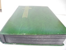 IRLANDIA, nagromadzenie ponad 3000 znaczków niestemplowane / używane w poobijanej księdze magazynowej