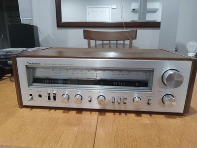 Technics Sa-303 Stereo Receiver 40 Watts per channel, low