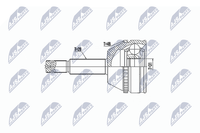 NTY Gelenksatz, Antriebswelle NPZ-FR-041