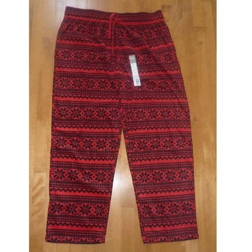 Mens Falls Creek Fleece Sleep Lounge Pajama Pants Size XXL Fair Isle Holiday NWT - Picture 1 of 1
