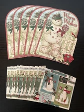 Punch Studio Christmas Cards 6 No Brand 9 Cards No Envelopes New Read See Photos