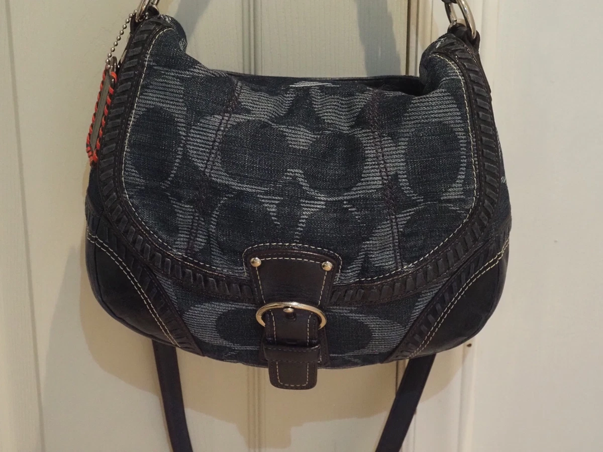 Coach Hobo Handbags & Bags Denim Exterior for Women for sale - eBay