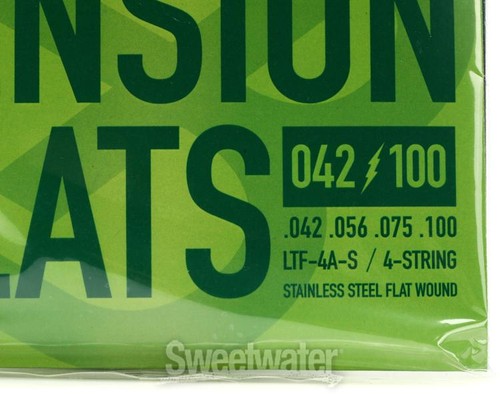 La Bella LTF-4A-S Low Tension Flexible Flats Bass Guitar Strings - .042-.100 - Picture 3 of 3