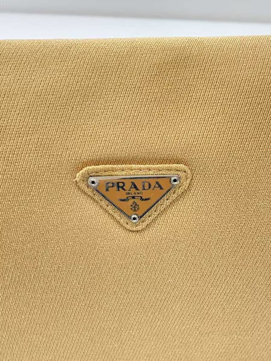 PRADA Shoulder Bag Polyester CML Solid Authentic … - image 5