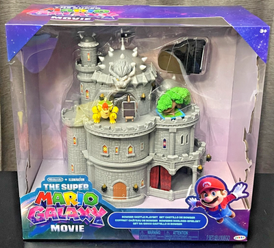 #ad The Super Mario Galaxy Movie Deluxe Bowser Castle Playset with 1.5 inch Bowser $54.95