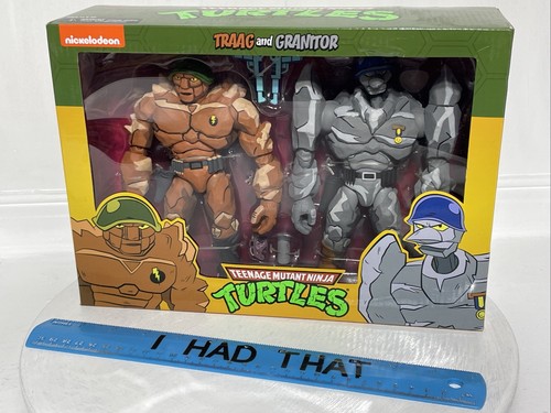 TMNT TRAAG & GRANITOR 7" PULGADAS 2 FIGURAS CONJUNTO PACK NECA NICKELODEON 2020 - Imagen 1 de 3