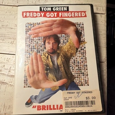 Freddy Got Fingered DVD R 2001 Widescreen Tom Green Deleted Scenes Comedy