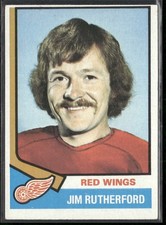1974-75 Topps #225 Jim Rutherford