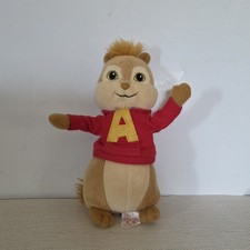 Ty Beanie Baby ALVIN plush toy from Alvin and the Chipmunks.
