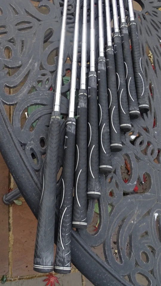 JOHN DALY COMBO SET ,4 HYBRID , 5-SW + PUTTER ALL STEEL REG FLEX - Image 3 of 4