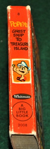 Popeye, Ghost Ship to Treasure Island - Whitman A Big Little Book c. 1967 - Picture 3 of 3