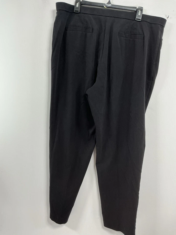 Pantalones de vestir para mujer Roz & Ali 18 negros Foto 2 de 4