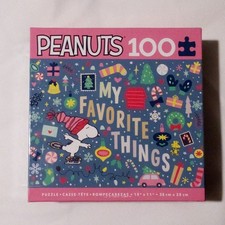 Peanuts Snoopy's Favorite Things 100 Piece Puzzle