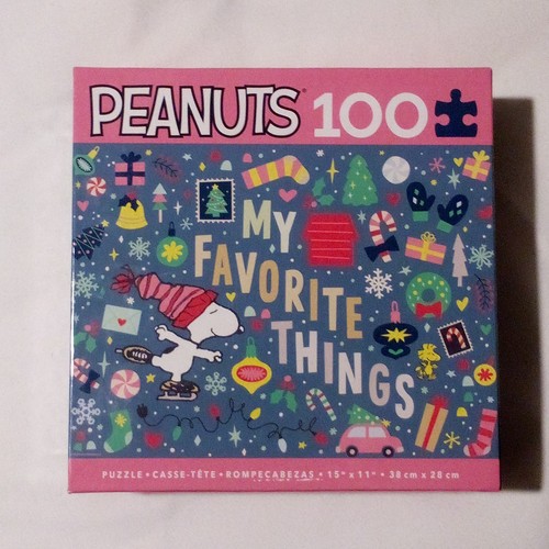 Peanuts Snoopy's Favorite Things 100 Piece Puzzle - Picture 1 of 4