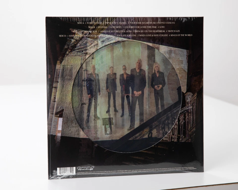 Def Leppard Drastic Symphonies Picture Disc 2LP With Signed/Autographed COA - Image 2 of 4