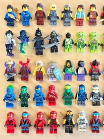 LEGO NINJAGO Set of 58 Pieces Figures Bulk Sale Good Condition Used Japan