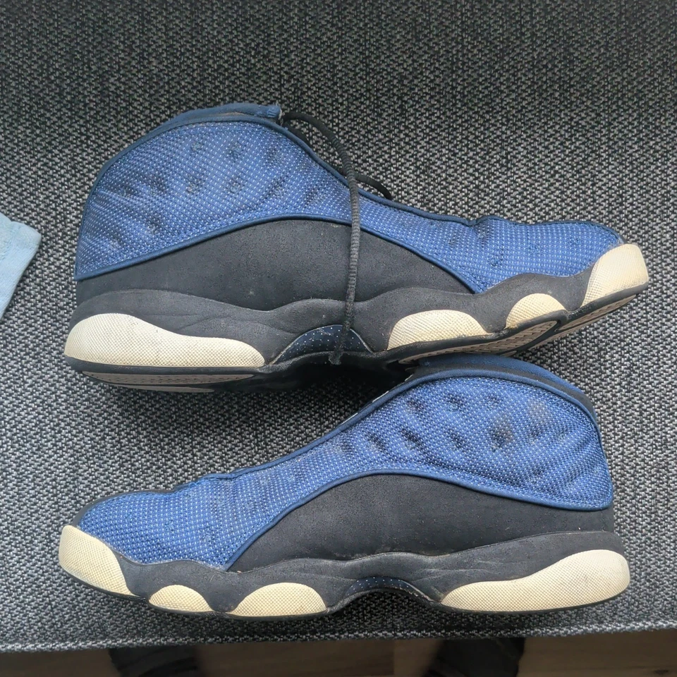 Air Jordan 13 retrô 2017 cano baixo azul bravo, tamanho 10.5 - Imagem 2 de 4