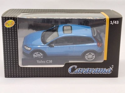 CARARAMA Volvo C30 / Blue colour / Scale 1:43 / NEW - Boxed