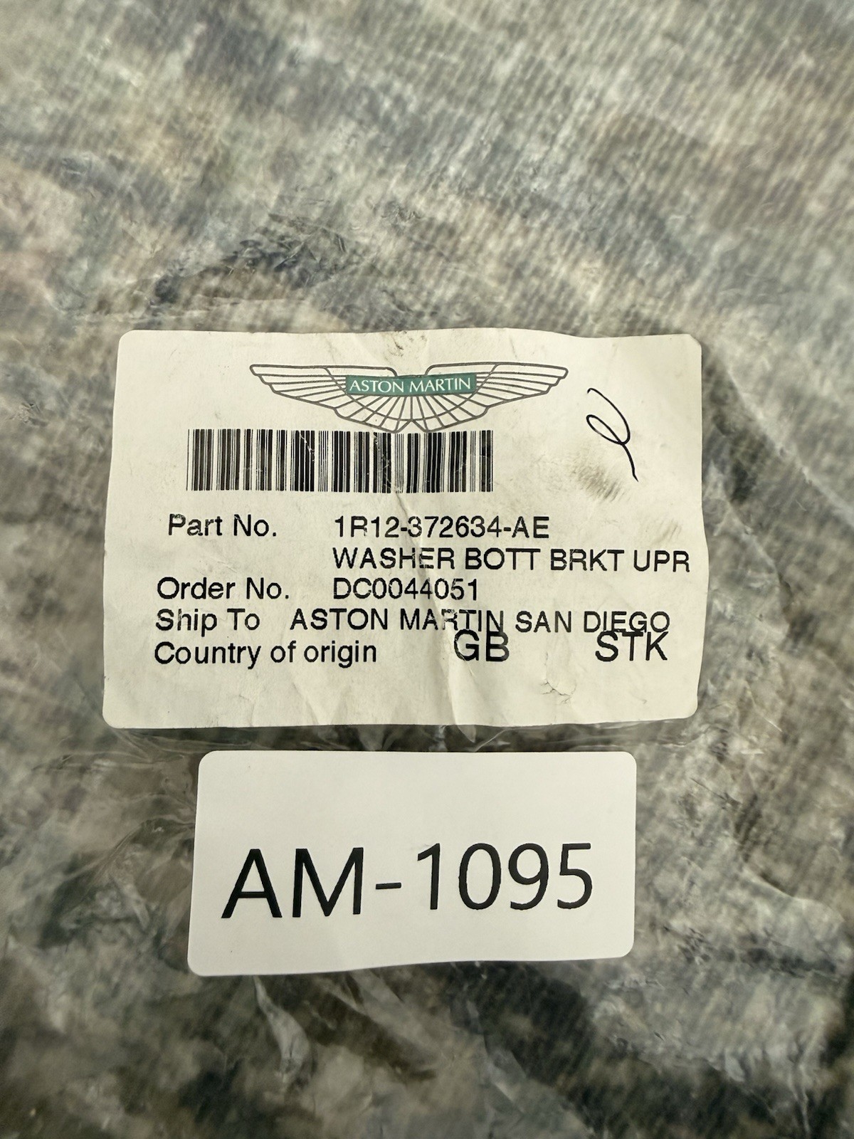 Aston Martin TPMS Tire Pressure Sensor 315 MHz Valve CD23-360671-DA OEM NEW