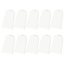 10pcs DIY Clear Acrylic Wedding Table Sign Set Anniversary Wedding Decor