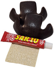 Moneysworth  Best Quality Shoe Toe Guard Boot Saver - Color Brown LARGE 1 Pair