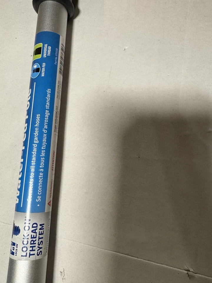 Unger 48 in. Poste de flujo de aluminio de grado profesional de agua con función de bloqueo Foto 4 de 4