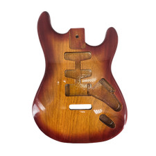 Mahogany Wood Guitar Body Blank wood Glossy Painting SSH Guitar Replacement DIY
