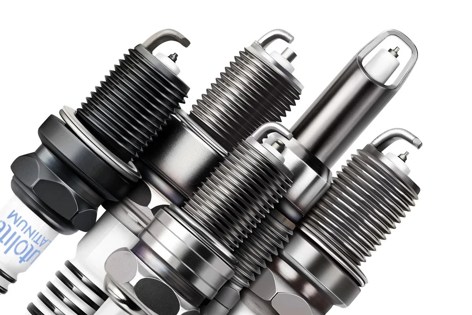 For Ford Mustang II 74-76 Autolite APP65 Double Platinum Spark Plugs w Resistor Foto 3 de 4