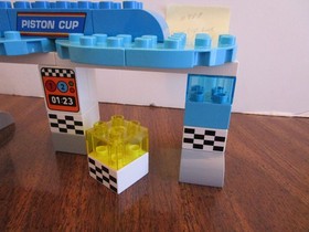 LEGO DUPLO 10857 Disney Pixar Cars 3 Piston Cup Race Set - incomplete