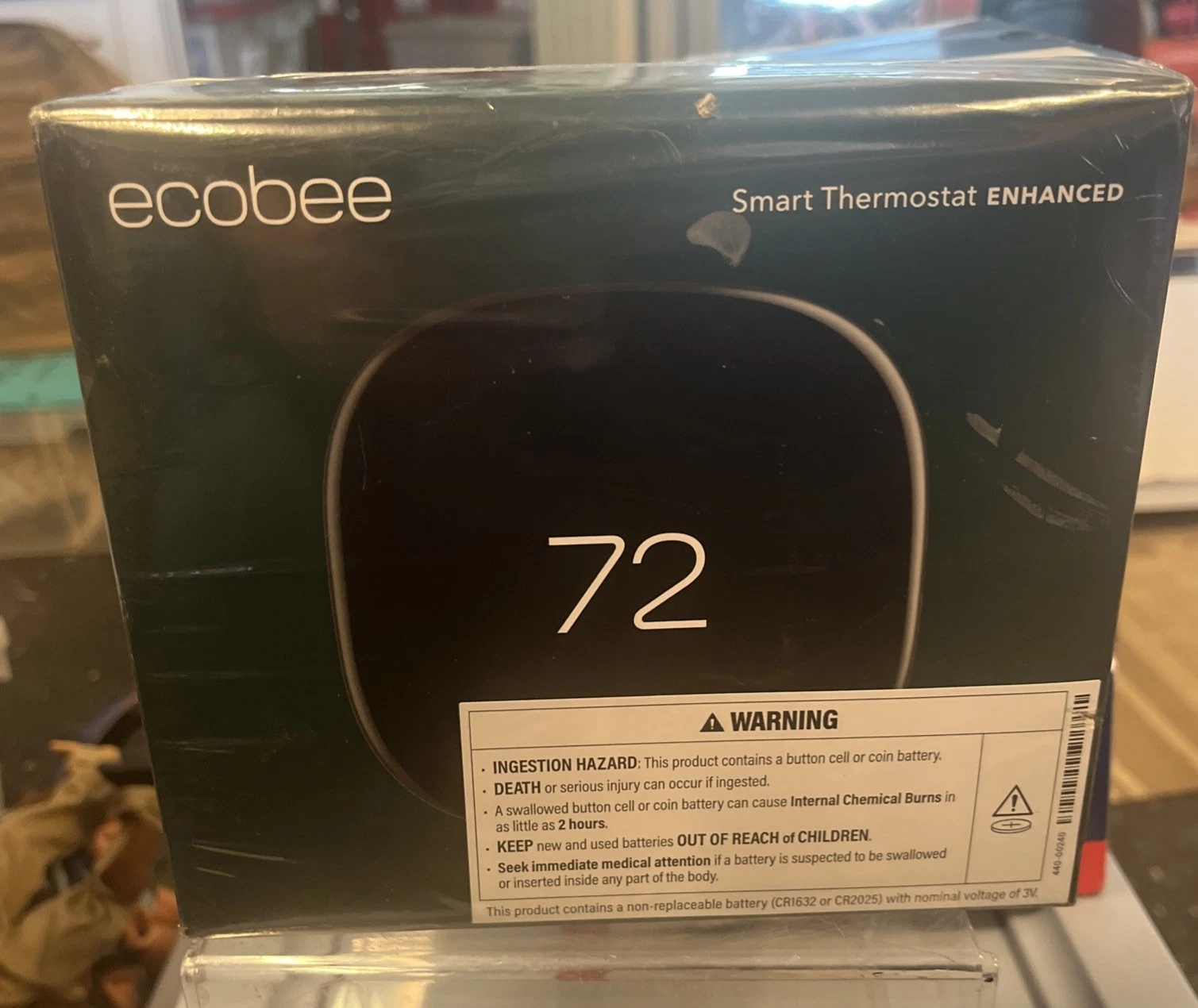 Ecobee EB-STATE6L-01 Smart Thermostat Enhanced - Programmable Wifi ThermostatT7