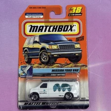 Matchbox 1999 Ford Mission Panel Van Space Explorer Series 8 NOC