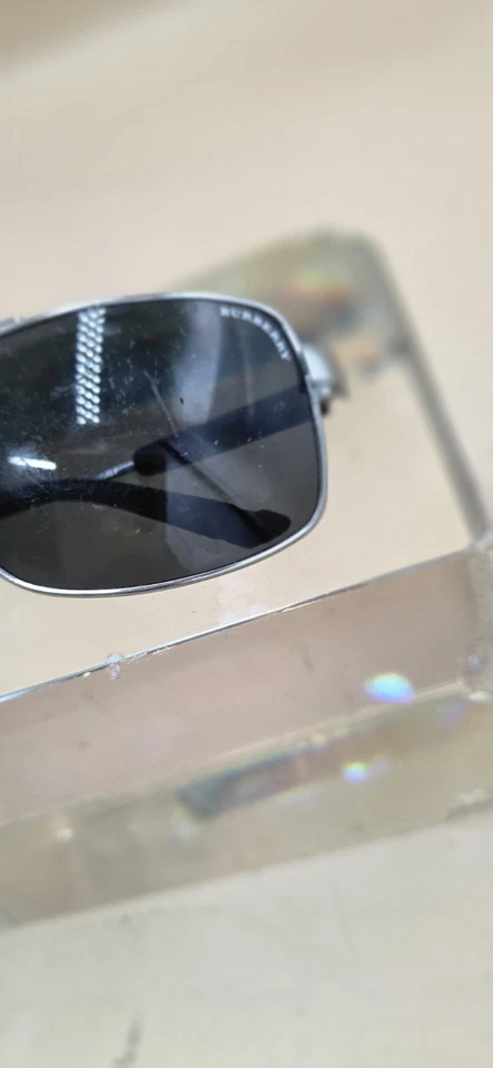 Gafas de sol Burberry B 3074 1003/87 plateadas 63-15-135 usadas leer Foto 4 de 4