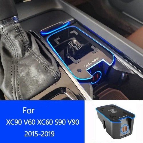 3X(Supporto Telefono Modificato per XC90 S90 XC60 S60 2015-2020 Induzione 7484 - Foto 10 di 10