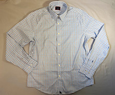 UNTUCKit Slim Fit Long Sleeve Button-Up Shirt Blue/White Large
