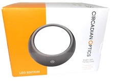 Circadian Optics Bright Light Therapy Lamp, Leo Edition, Gray
