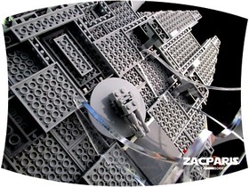 DISPLAY STAND for Star Wars Lego 75105 7965 Millennium falcon