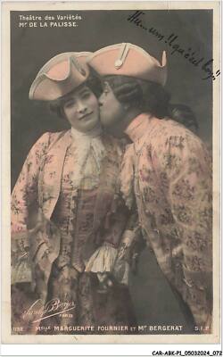 Car-Abkp1-0037-Actor - Theatre Des Varietes - Mr De La Palisse - Mlle Margue