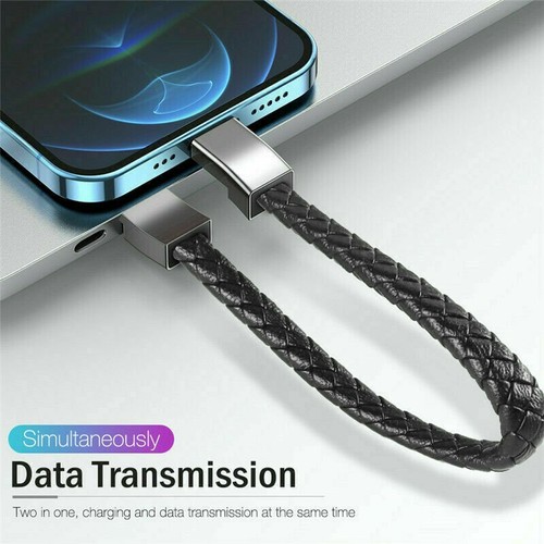 For iPhone Type C Micro Bracelet Leather USB Fast Charge USB Lead Charger Cable - Picture 6 of 12