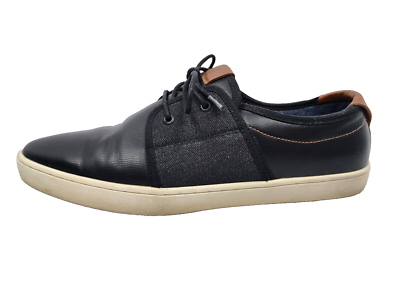 Aldo Men's Dark Black/Brown Leather Casual / Dress Shoes Comfortable Size  9.5 | eBay