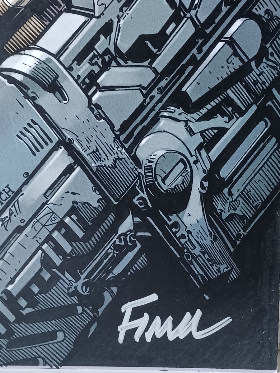 MARVEL X FORCE #27 CABLE 11x17 PRINT SIGNED by DAVID FINCH w