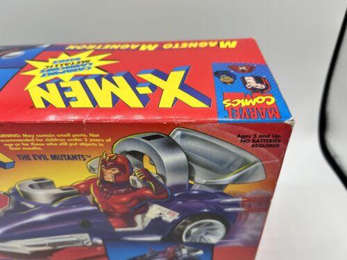 VINTAGE X-MEN MAGNETO MAGNETRON FAHRZEUG 1994 RELEASE NEU VERSIEGELT UNBENUTZT KOMPLETT - Bild 2 von 15