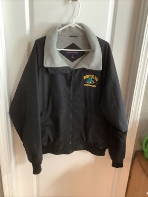 Waterfowl USA Sponsor 2009 - Full Zip Jacket - Black - Mens Size 2XL