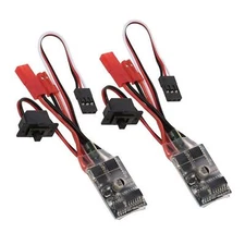 2pcs 10A ESC Brushed Speed Controller 2S w/Brake For RC Mini Car Boat Truck