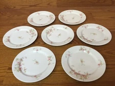 7 Vintage O.P Co. Syracuse China 6” Bread Plates - Excellent 